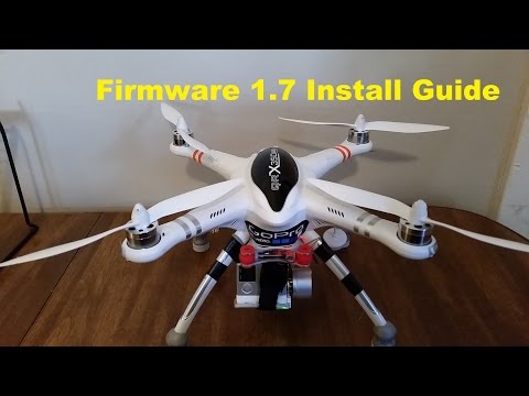 Install Walkera QR X350 Pro Firmware 1.7 Update