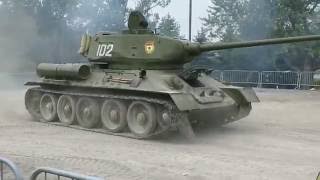 Canada`s T-34-85 Tank Running First Time In 23 Years