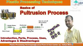 Pultrusion. FRP Manufacturing. Plastic Process Technology. Fibreglass composites.