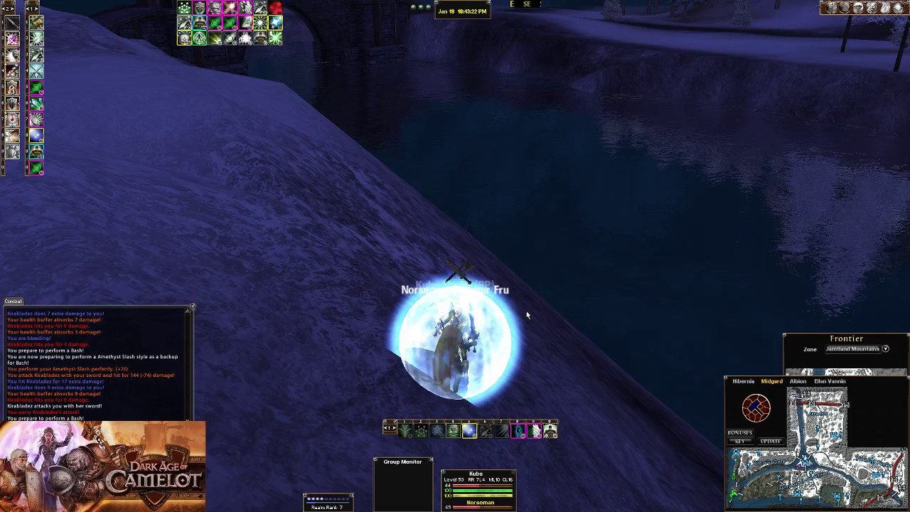 Solo Scout (Kubs) vs 2h SB (Kirabladez) Dark Age of Camelot