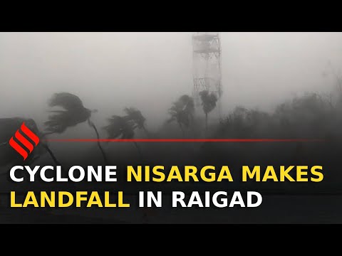 Watch: Cyclone Nisarga makes landfall in Raigad, Maharashtra