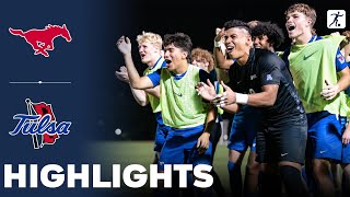 SMU vs Tulsa | NCAA College Soccer | Highlights - October 21, 2023
