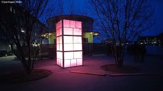 Walk Copenhagen Denmark: Copenhagen Light Festival 2022