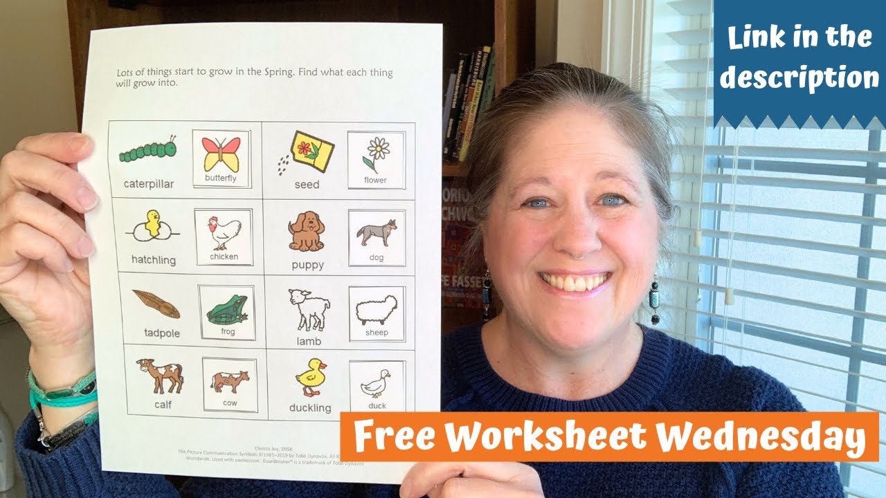 Free Worksheet Wednesday: When I Grow Up - YouTube