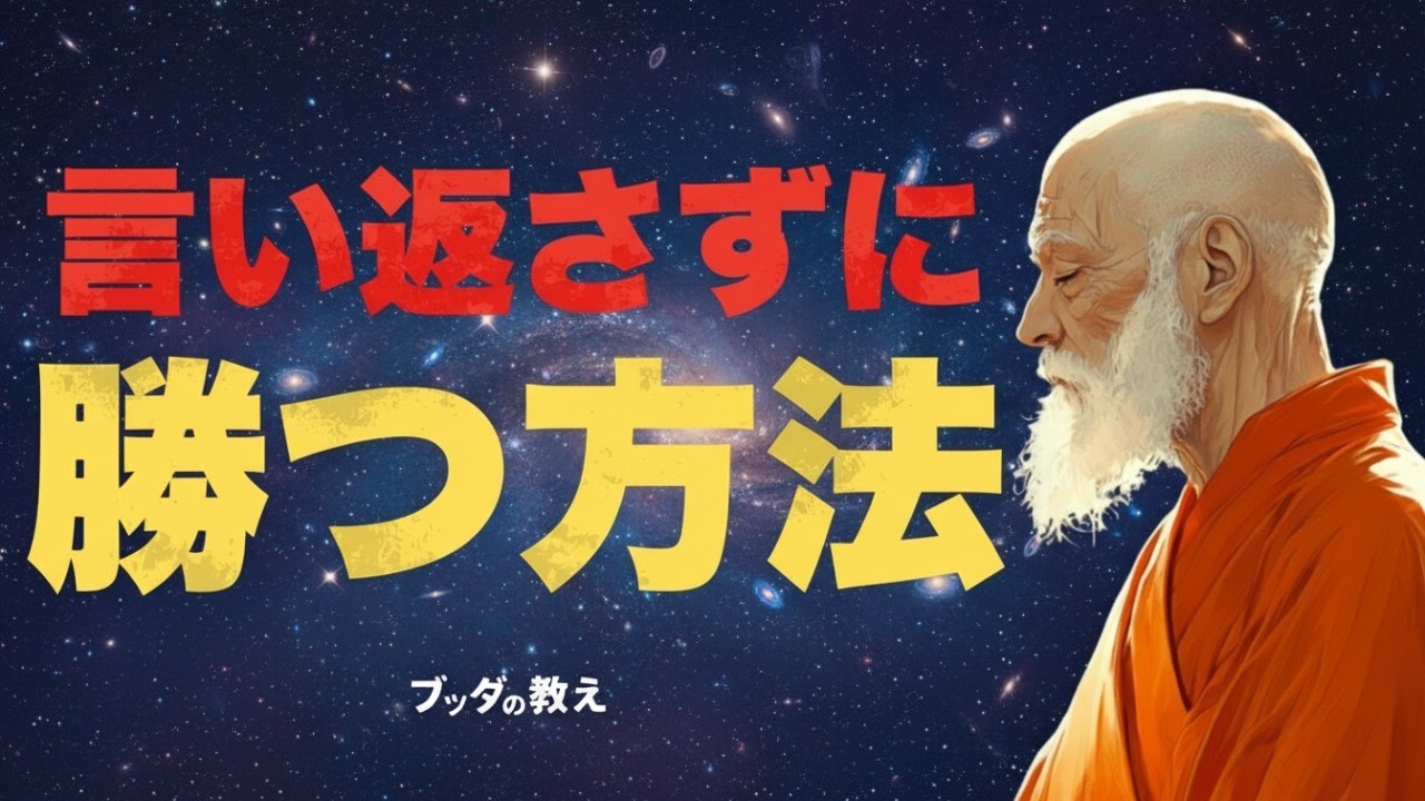 🌿【逆転の一言】見下された時に使えるブッダの知恵｜仏教の教えで心が軽くなる