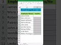 How Do I Make a Drop Down List in Excel? (Beginner to Pro in 41 Seconds!) #excelshortcuts #shorts