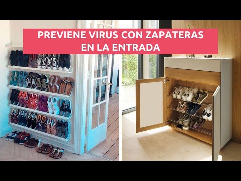 NO PERMITAS LA ENTRADA DE VIRUS A CASA UTILIZA ZAPATERAS EN LA