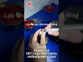 Redleaf PT950 10K 14K 18K Gold Round Cut DEF VVS Lab Grown Diamond Engagement Wedding Ring #ring