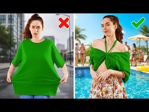 👕 Stile Fai Da Te: Trasforma Vecchi Vestiti, Senza Cucire! 👕