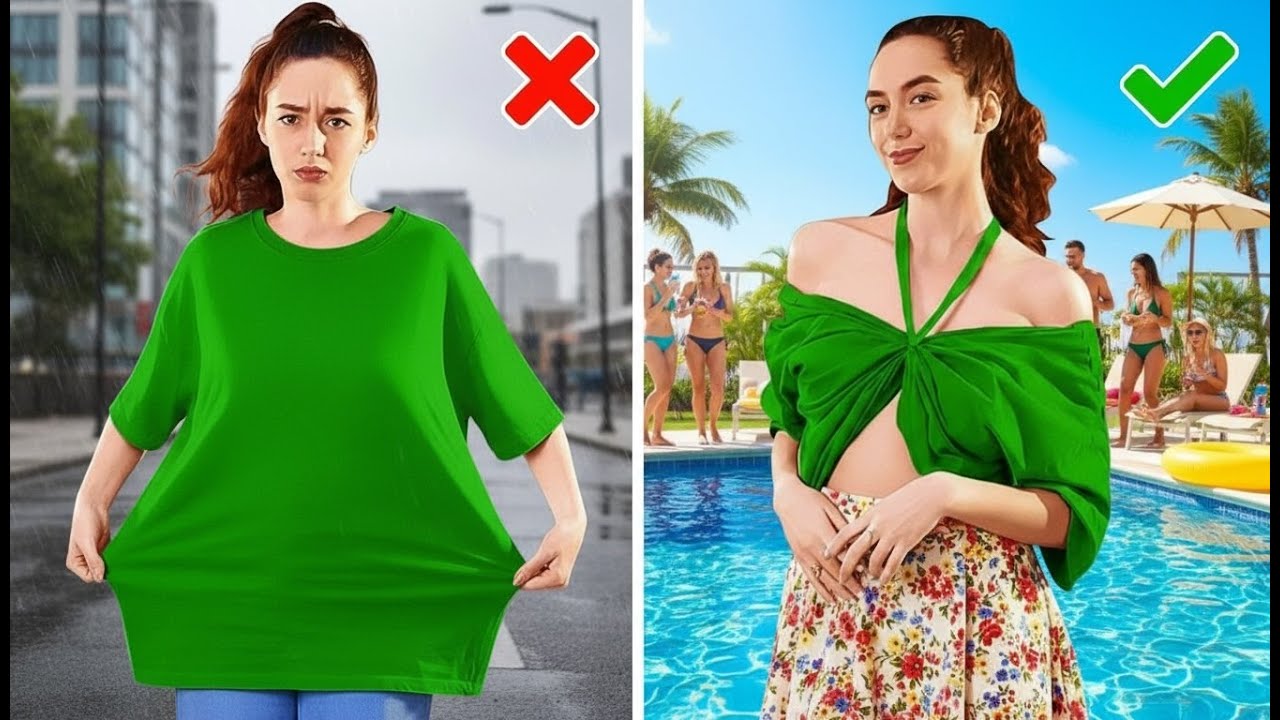 👕 Stile Fai Da Te: Trasforma Vecchi Vestiti, Senza Cucire! 👕