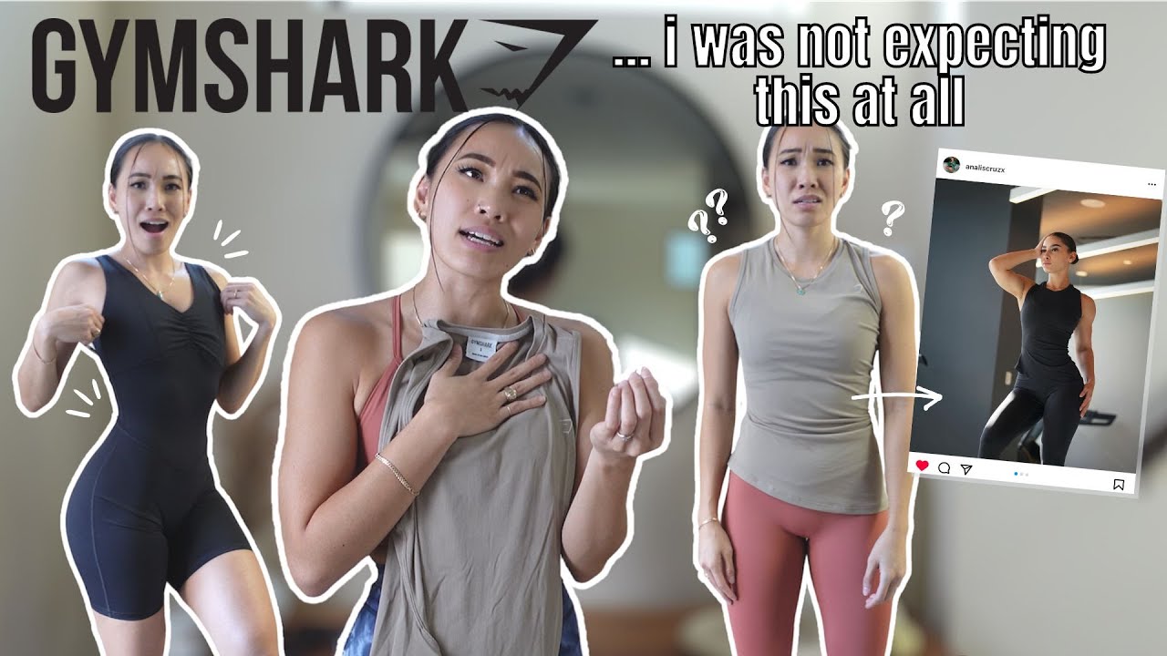 GYMSHARK ELEVATE COLLECTION REVIEW  not what I expected honest review +  try on haul 