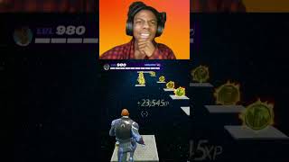 ISHOWSPEED REVEALS HOW TO GET XP AND LEVEL 100 IN FORTNITE NEW 🎁😱 #fortnite #shorts