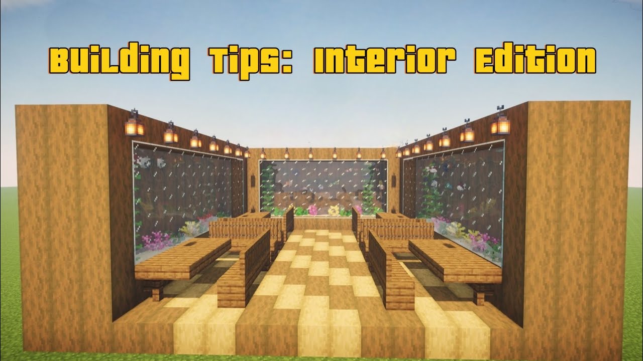Must-Watch Interior Tips for Minecraft Beginners - YouTube