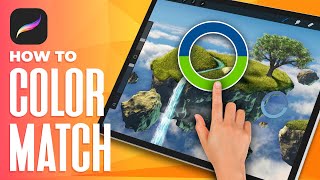 How To Color Match In Procreate screenshot 3