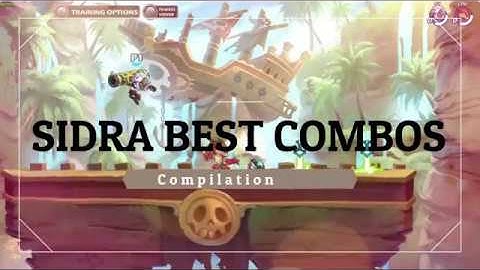 SIDRA | CANNON Combos and Strings | Brawlhalla Gameplay