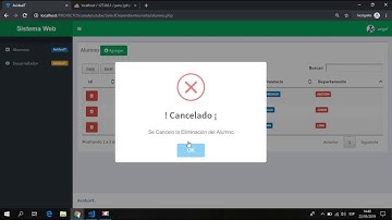 Sistema web Alumno(Select Dinamico con php , MVC, MYSQL,Jquery, Ajax)