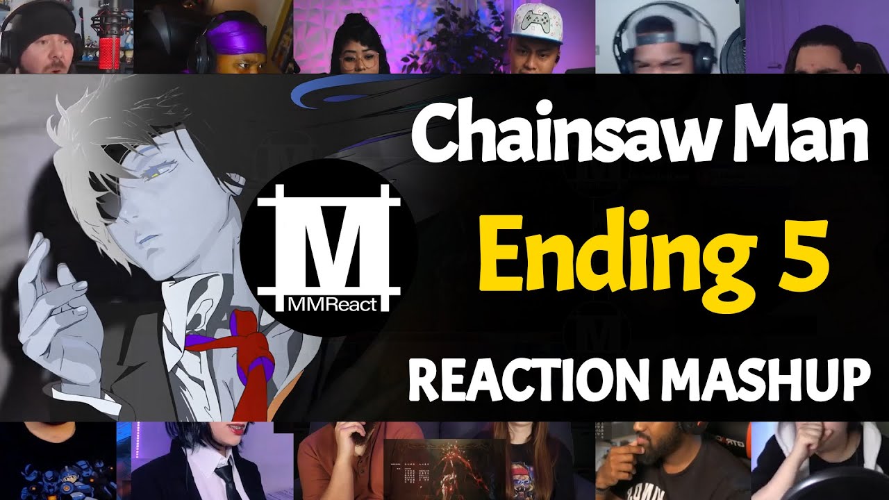 MUITAS REFERÊNCIAS! React Chainsaw Man Ending 5 