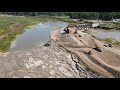 Sanford Dam (08/17/2022) -- rerouting the river