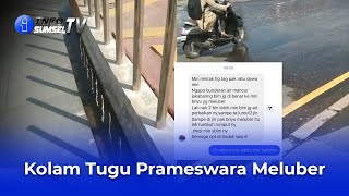 Kolam Tugu Parameswara Meluber, Warga Minta Pemerintah Segera Turun Tangan