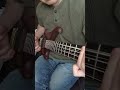 8弦ベースでゆっくり系スラップ#shorts #music #slap #slapbass
