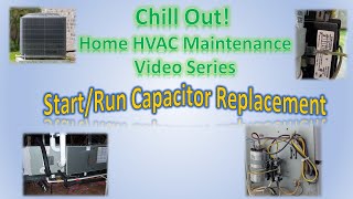 Replacing the outdoor start/run capacitor on your home HVAC System – Easy and Inexpensive DIY