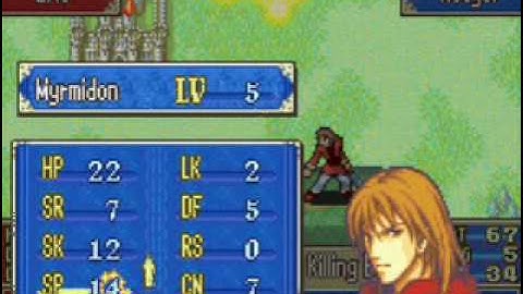 FE6 Rutger Vs. Erik...CRITICAL HIT!!!