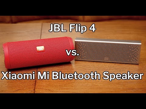 JBL Flip 4  vs. Xiaomi Mi Bluetooth Speaker - test głośników Bluetooth