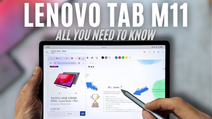 Lenovo Tab M11 (2024) Product Tour 