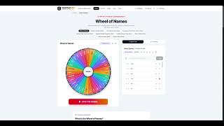 Wheel of Names