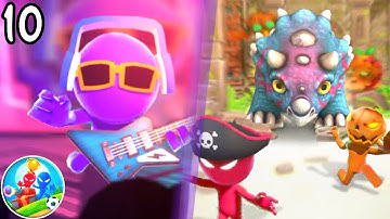 Stickman Party Cocodut 10 - Gameplay Walkthrough iOS Android