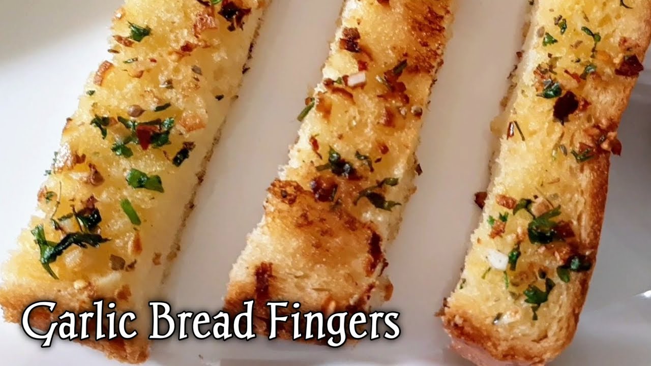 Garlic Bread Fingers Domino's Style Bread Sticks without ovenJust 5minsGarlic Cheese Bread