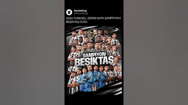 2024 TURKCELL SÜPER KUPA ŞAMPİYONU BEŞİKTAŞ OLDU. #galatasaray #şampiyon #beşiktaş #fenerbahçe