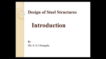 Design of Steel Structures lecture 1 introduction