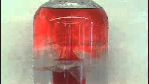 Underwater volcano (temperature affect on density)