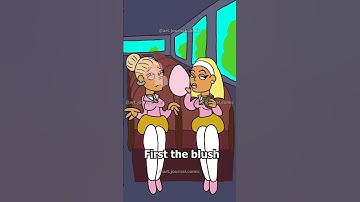POV: Your bestie doing your makeup on the bumpy school bus be like: #school #makeup #funny #viral