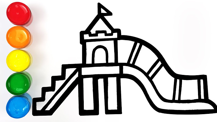 輕鬆有趣的兒童塗色簡筆畫  如何給佩奇畫一個好玩的滑梯 simplified drawing and coloring  a playground slide for Peppa Pig. - 天天要聞