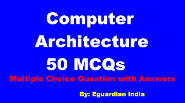 Computer Architecture MCQ Questions and Answers