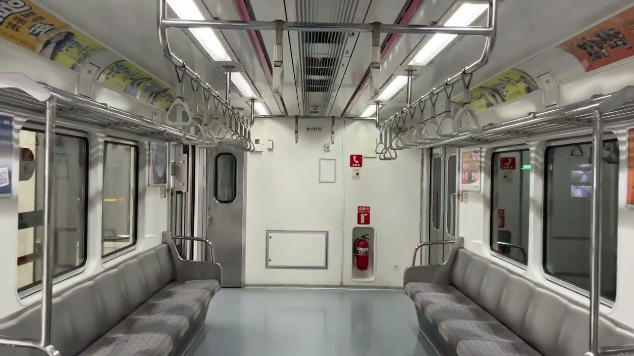 [4K] 지하철 8호선 별내역 출발, 다산역까지