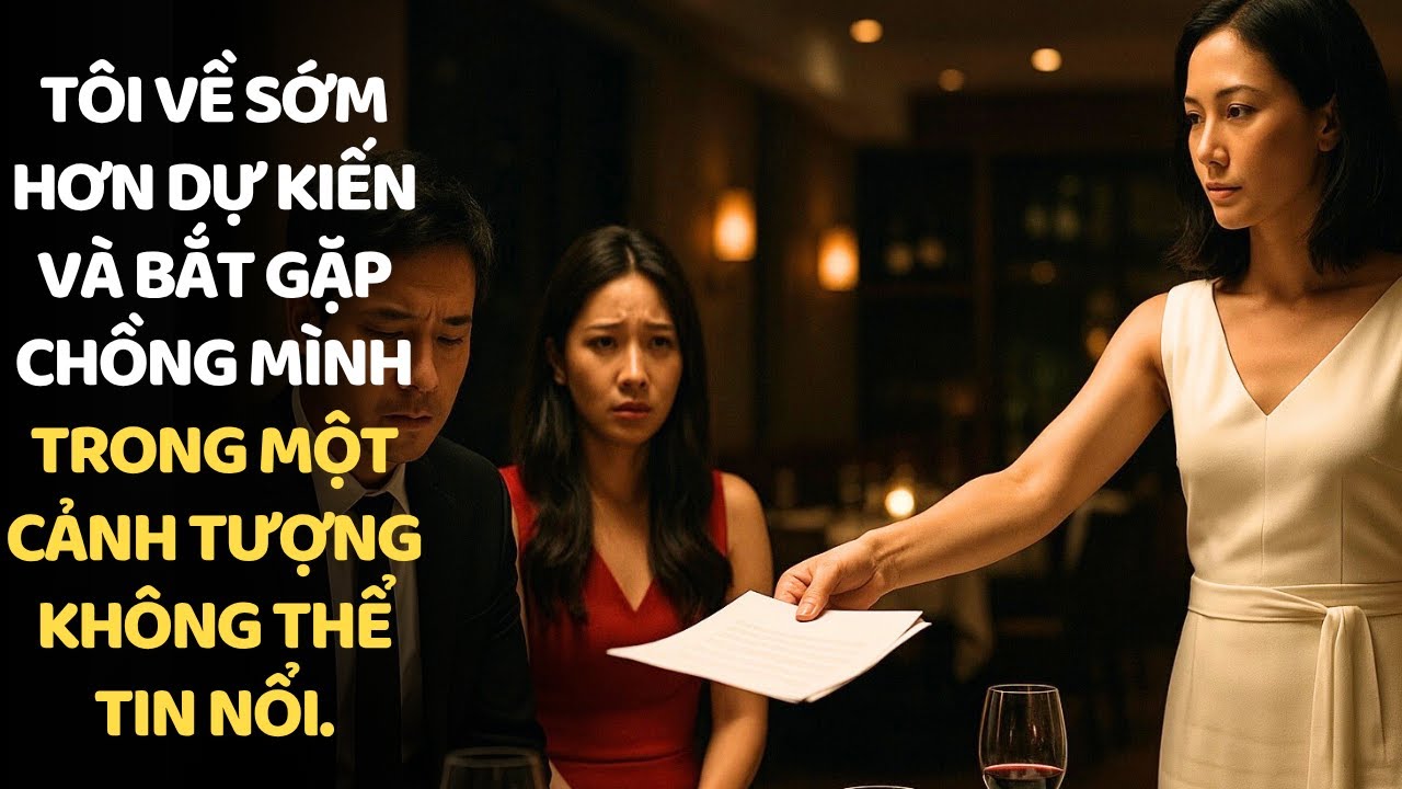 Tôi Về Sớm Hơn Dự Kiến – Và Bắt Gặp Chồng Mình Trong Một Cảnh Tượng Không Thể Tin Nổi