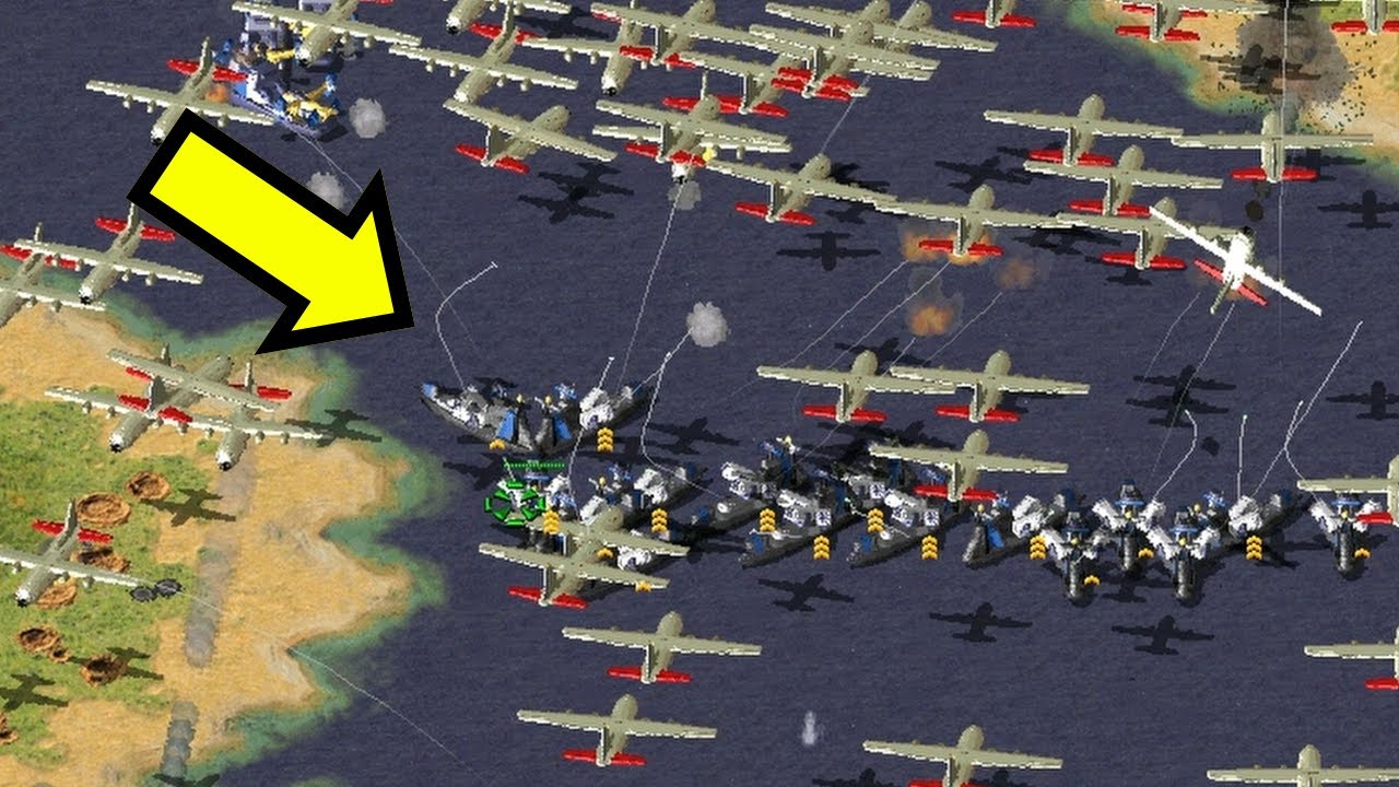 How to destroy 10000 unit - Red Alert 2 gameplay - YouTube