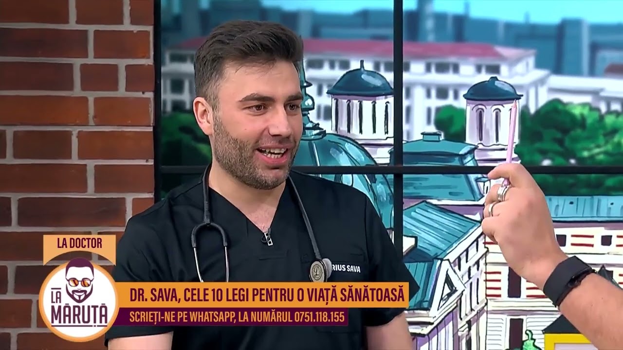Dr. Sava, cele 10 legi pentru o viață sănătoasă