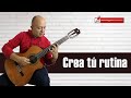 Como crear una rutina de practica para guitarra