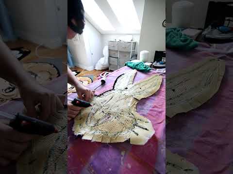 Tufting a Bugs Bunny Rug! (TRIPPY)  #tufting