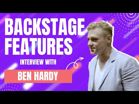 Ben Hardy Interview TIFF 2023 | Backstage Features with Gracie Lowes