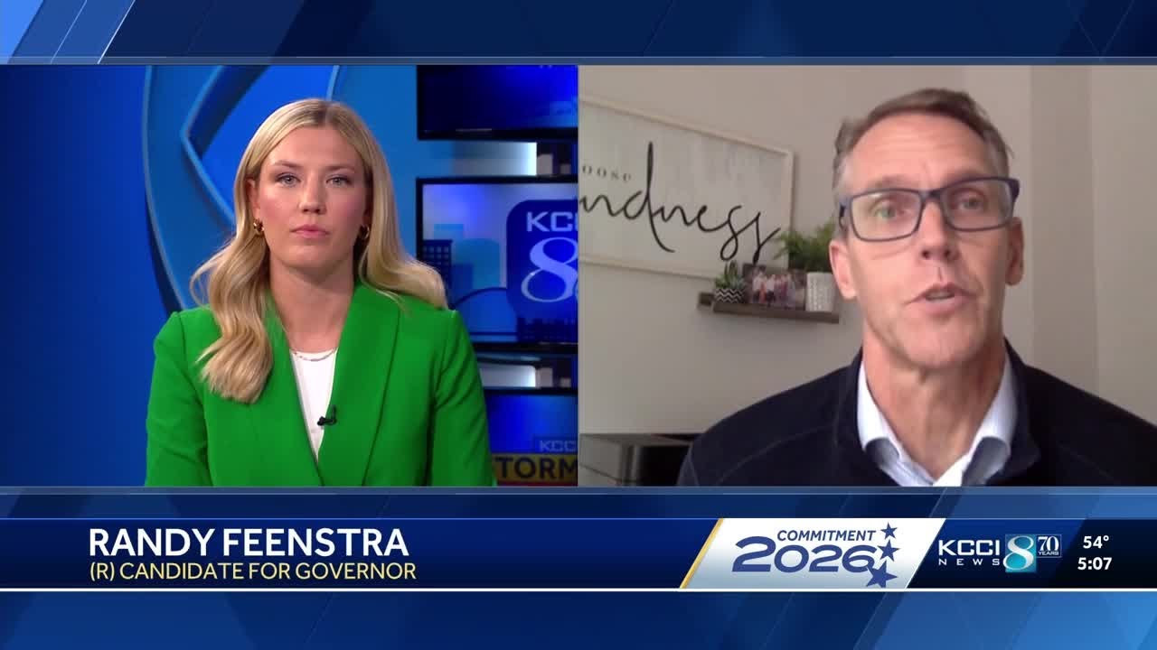 Randy Feenstra outlines priorities as he joins crowded GOP race for Iowa governor