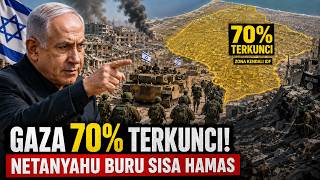 Israel Locks Down 70% of Gaza! Netanyahu’s Strategy to Hunt Down Remaining Hamas Forces