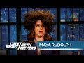 Maya rudolphs rachel dolezal impression  late night with seth meyers