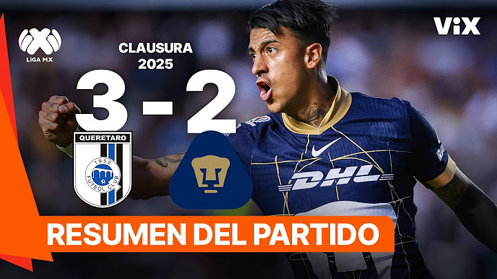 Querétaro 3-2 Pumas | Goles y Resumen | Liga Mx - CLAUSURA 2025 | ViX
