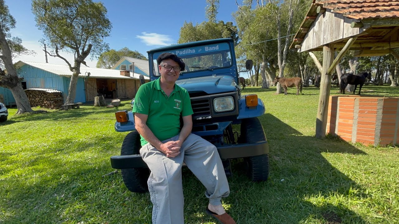 UM TOYOTA BANDEIRANTE ORIGINAL NO SÍTIO DO BETO PADILHA