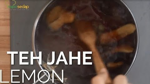 Resep Teh Jahe Lemon Sehat dan Hangat